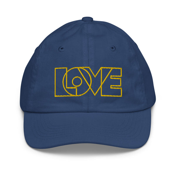 Boy's "Love" Embroidered Baseball Cap