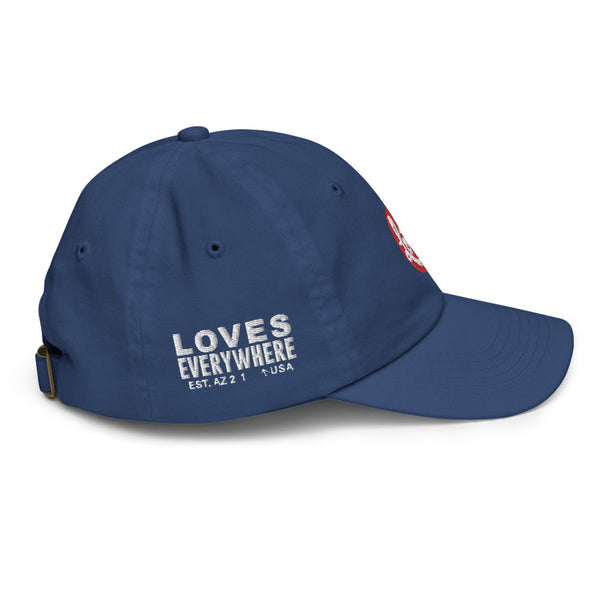 Girl's "Love" Embroidered Baseball Cap