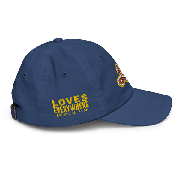 Boy's "Love" Embroidered Baseball Cap