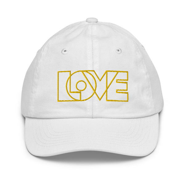 Boy's "Love" Embroidered Baseball Cap