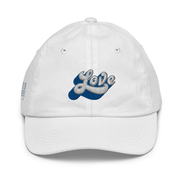 Girl's "Love" Embroidered Baseball Cap