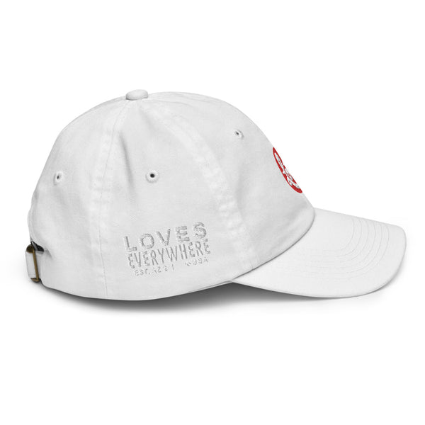 Girl's "Love" Embroidered Baseball Cap