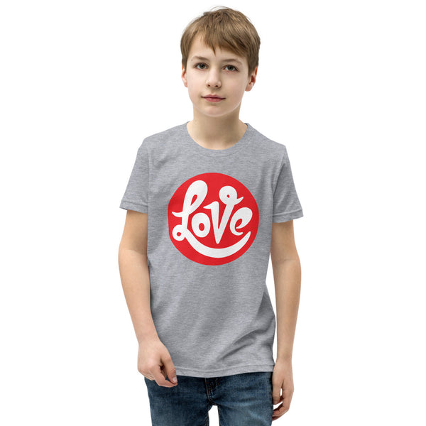 Boy's "Love" Printed T-Shirt