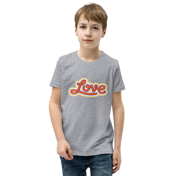 Boy's "Love" Printed T-Shirt