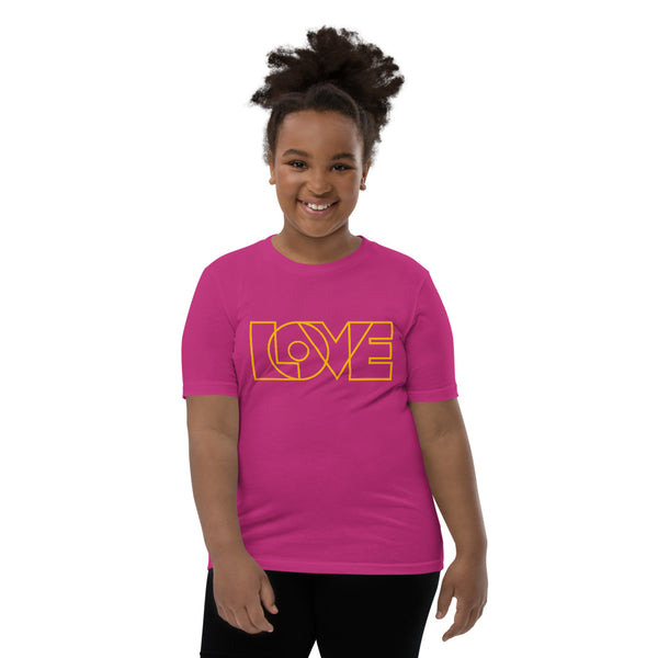 Girl's "Love" Printed T-Shirt