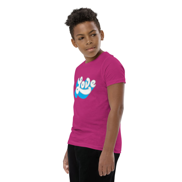 Boy's "Love" Printed T-Shirt