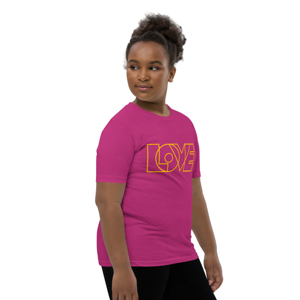 Girl's "Love" Printed T-Shirt