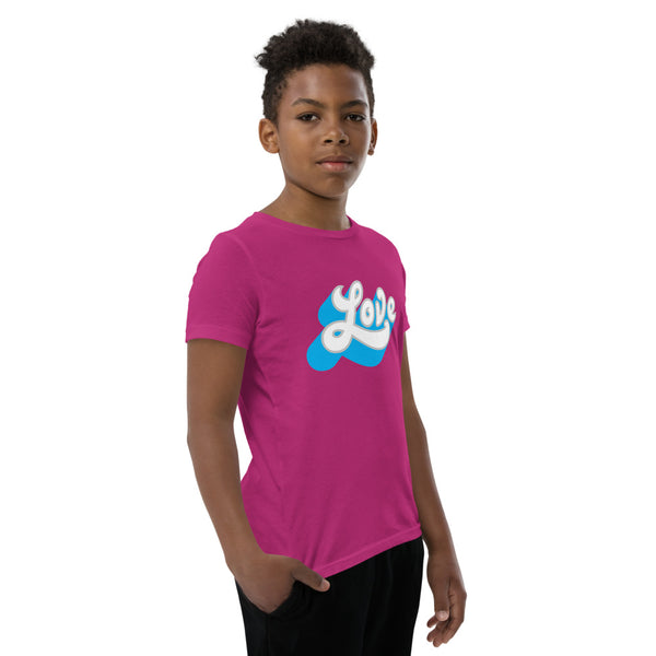 Boy's "Love" Printed T-Shirt