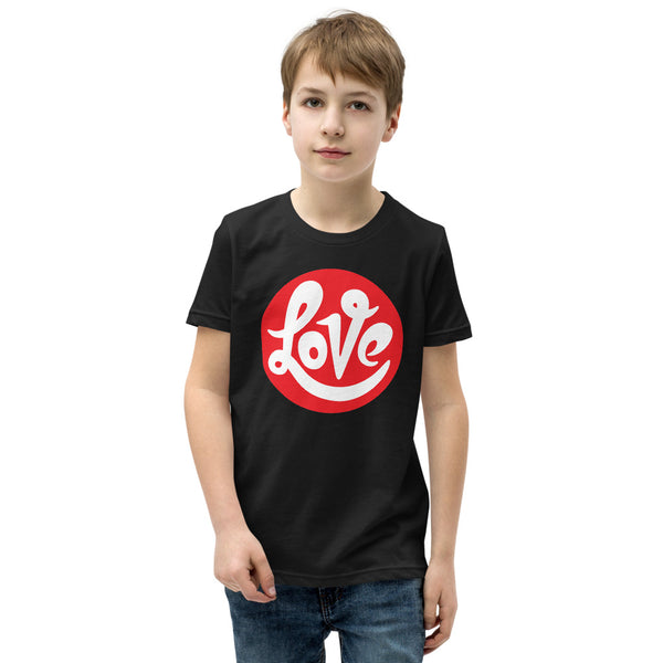 Boy's "Love" Printed T-Shirt