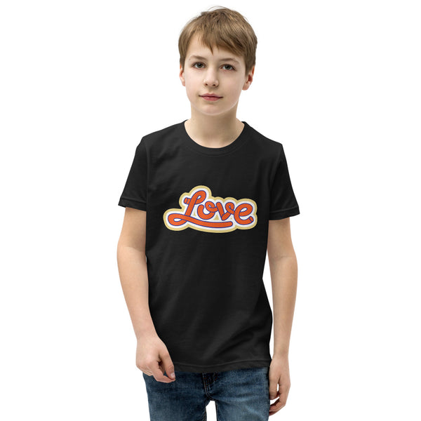 Boy's "Love" Printed T-Shirt