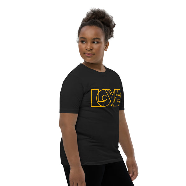 Girl's "Love" Printed T-Shirt