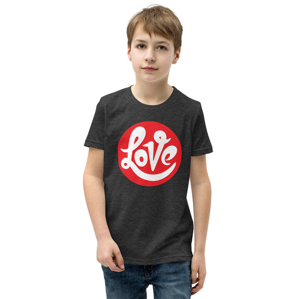 Boy's "Love" Printed T-Shirt