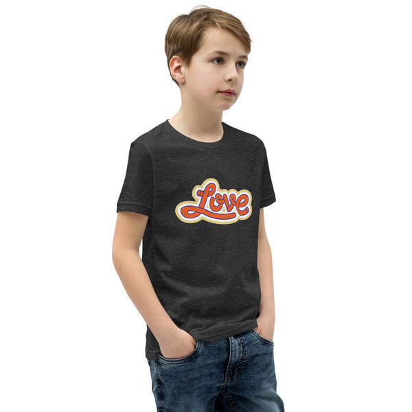 Boy's "Love" Printed T-Shirt