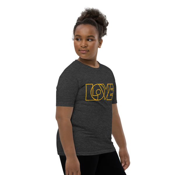 Girl's "Love" Printed T-Shirt