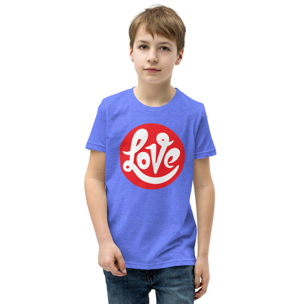 Boy's "Love" Printed T-Shirt