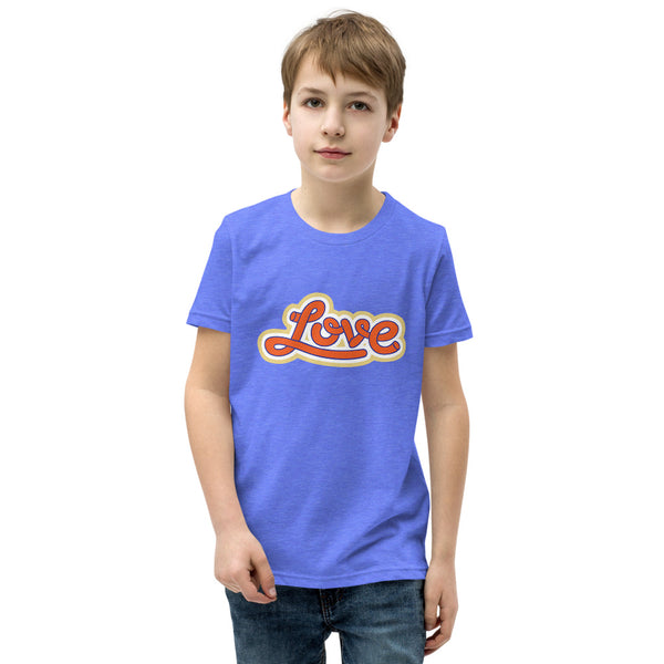 Boy's "Love" Printed T-Shirt