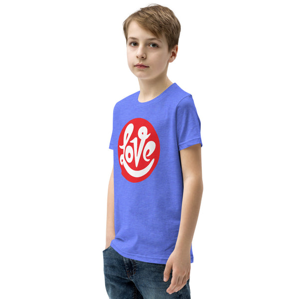 Boy's "Love" Printed T-Shirt