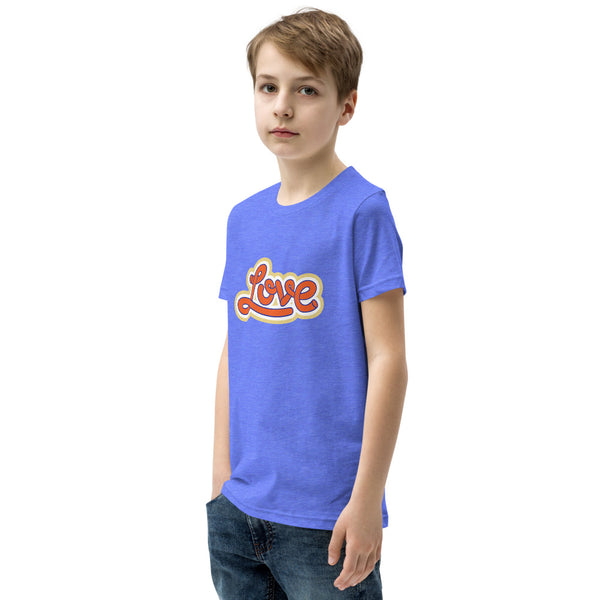 Boy's "Love" Printed T-Shirt