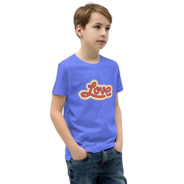 Boy's "Love" Printed T-Shirt