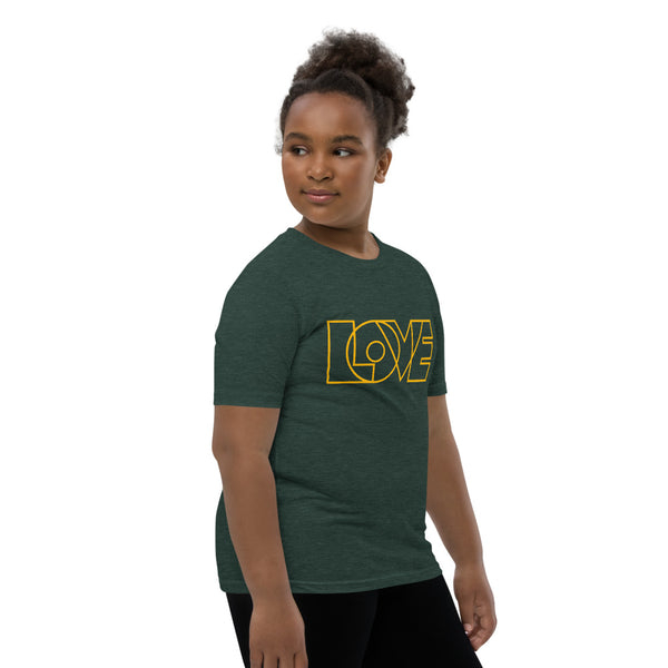 Girl's "Love" Printed T-Shirt