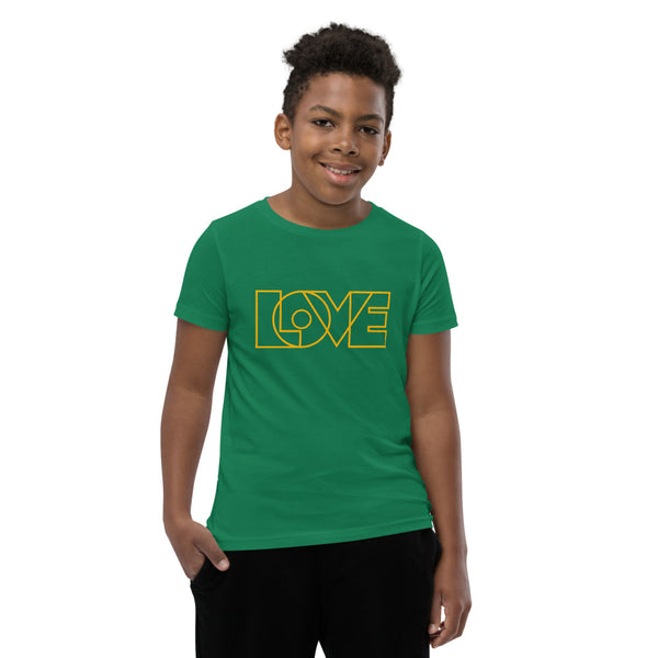 Boy's "Love" Printed T-Shirt