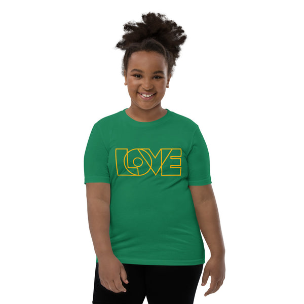 Girl's "Love" Printed T-Shirt