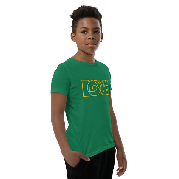 Boy's "Love" Printed T-Shirt