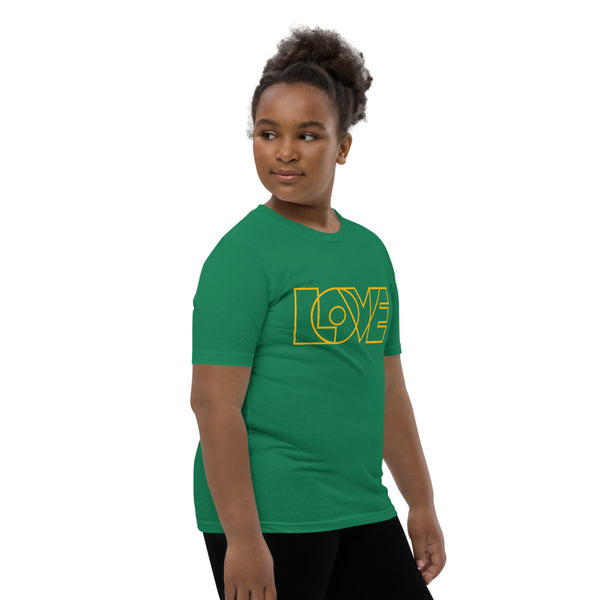 Girl's "Love" Printed T-Shirt