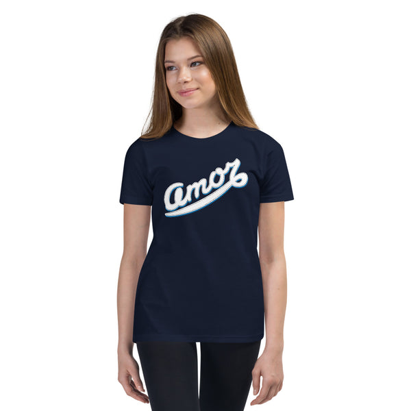 Girl's "Love" Printed T-Shirt