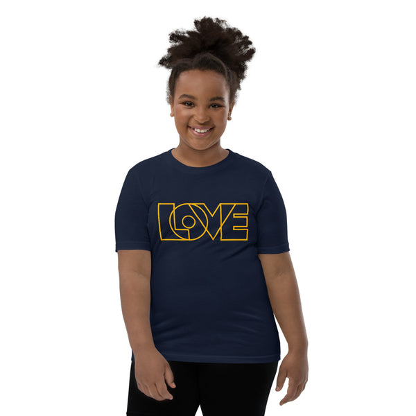 Girl's "Love" Printed T-Shirt