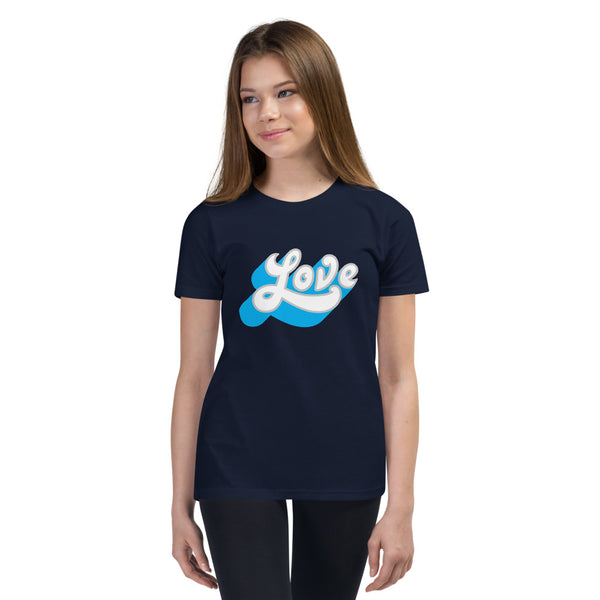 Girl's "Love" Printed T-Shirt