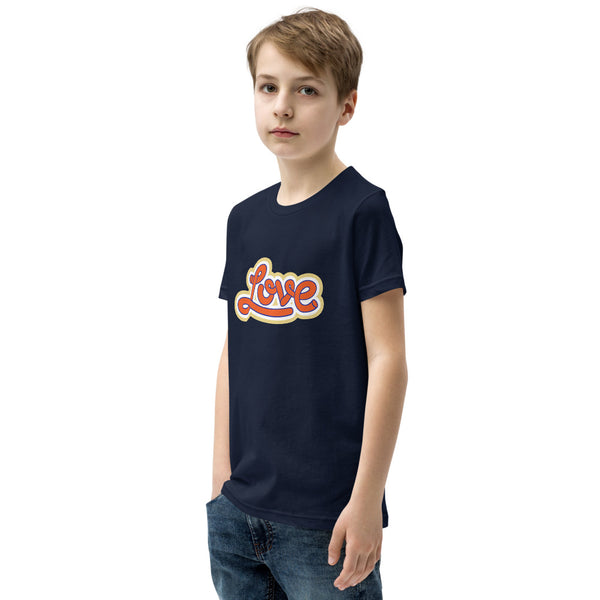 Boy's "Love" Printed T-Shirt