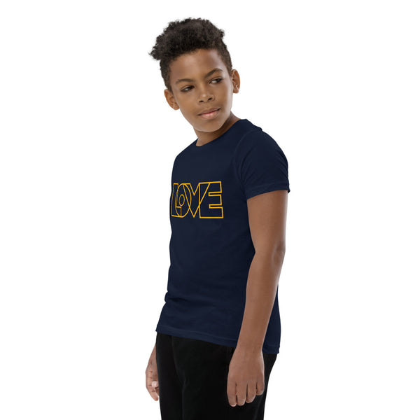 Boy's "Love" Printed T-Shirt