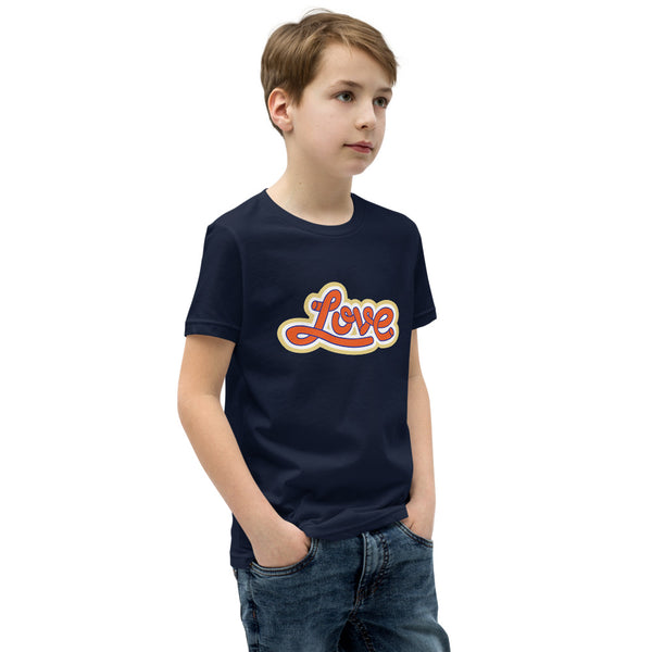 Boy's "Love" Printed T-Shirt