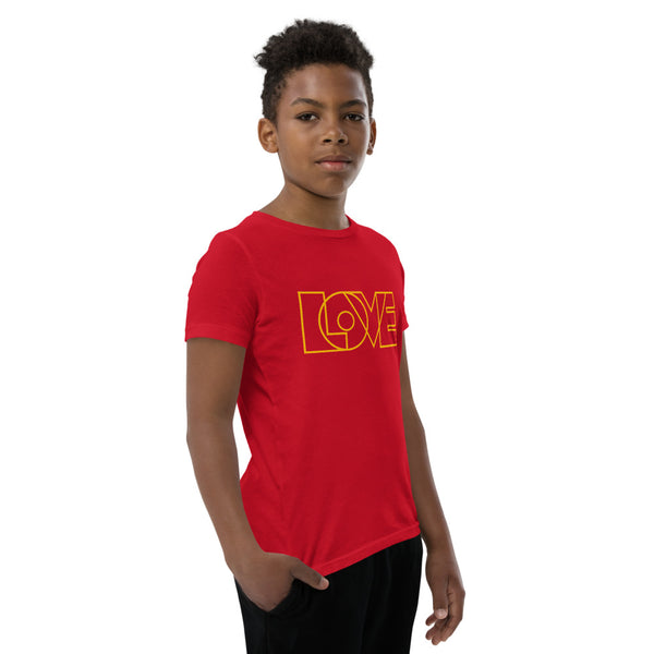 Boy's "Love" Printed T-Shirt