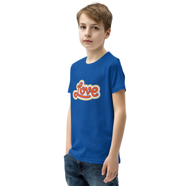 Boy's "Love" Printed T-Shirt