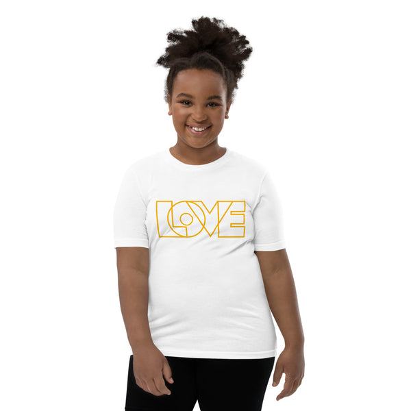 Girl's "Love" Printed T-Shirt