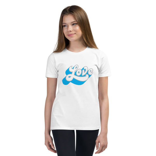 Girl's "Love" Printed T-Shirt