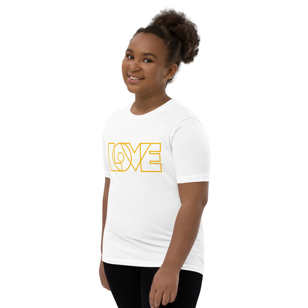 Girl's "Love" Printed T-Shirt