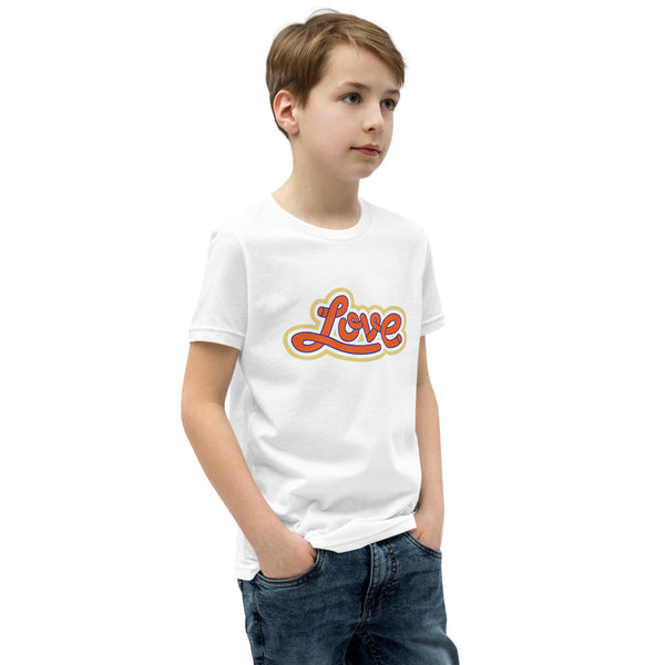 Boy's "Love" Printed T-Shirt