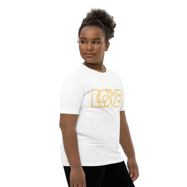 Girl's "Love" Printed T-Shirt